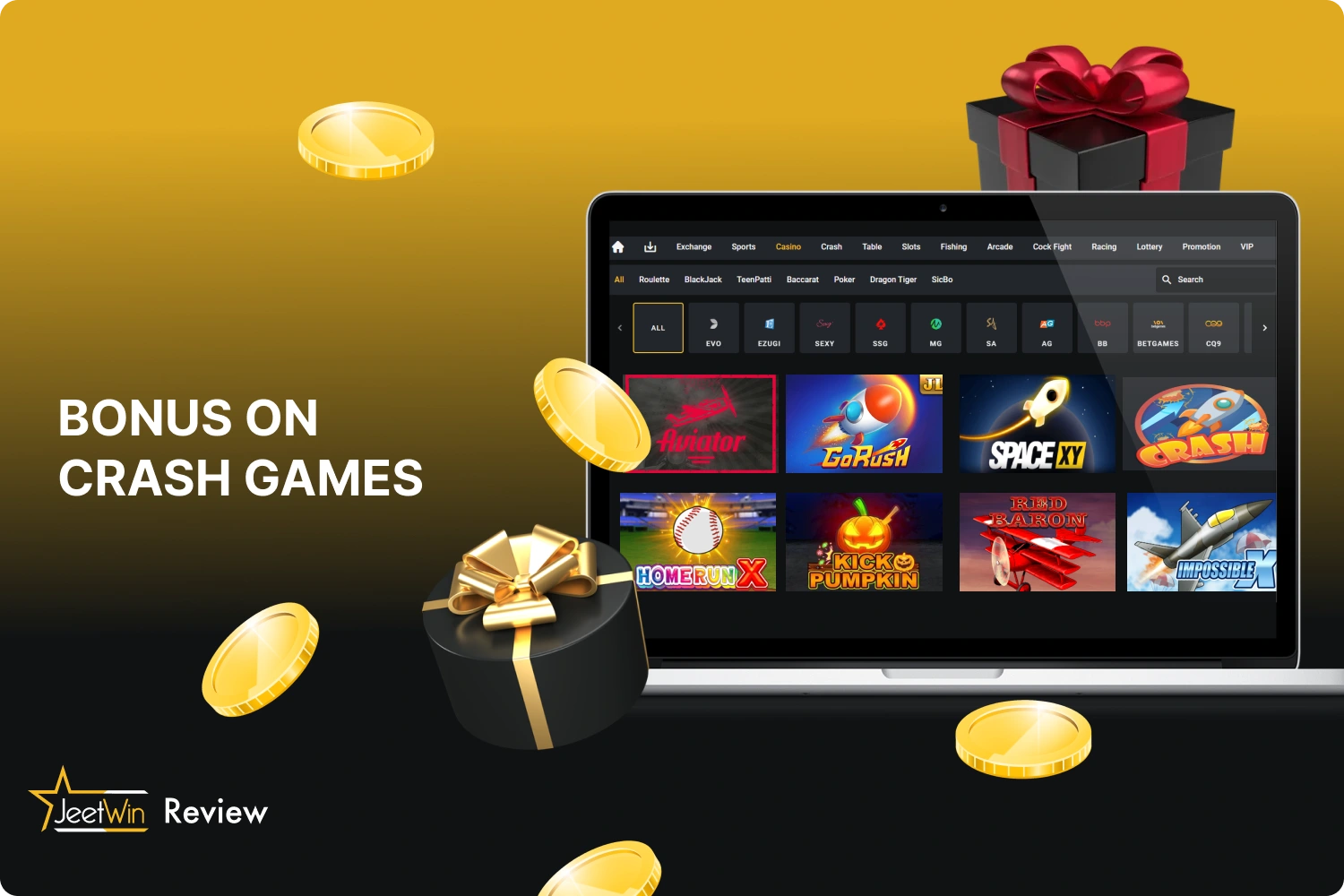 Welcome bonus from Jeetwin for fans of crash games
