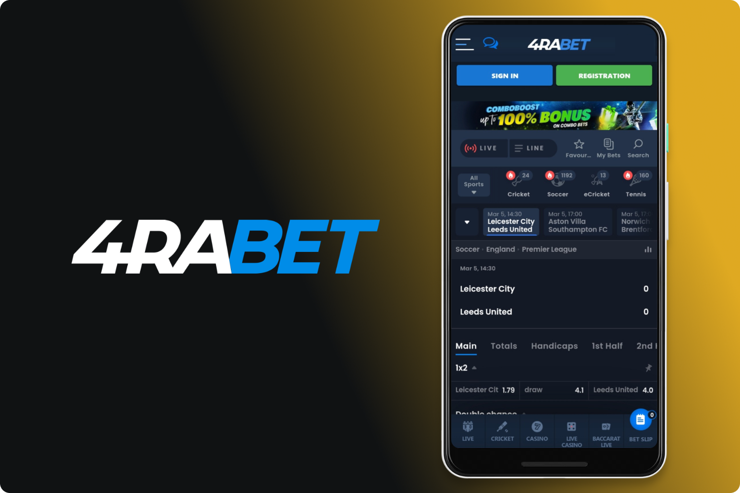 4RaBet Alternative Casino