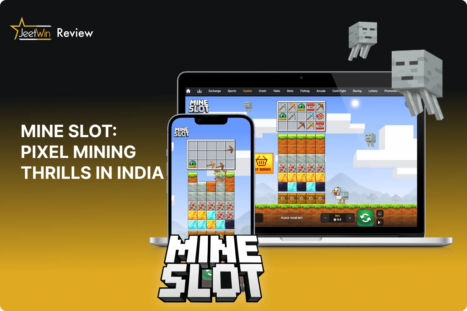 Jeetwin Mine Slot is popular among Indian players due to its addictive block-breaking gameplay